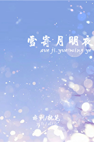 雪夜明月图片