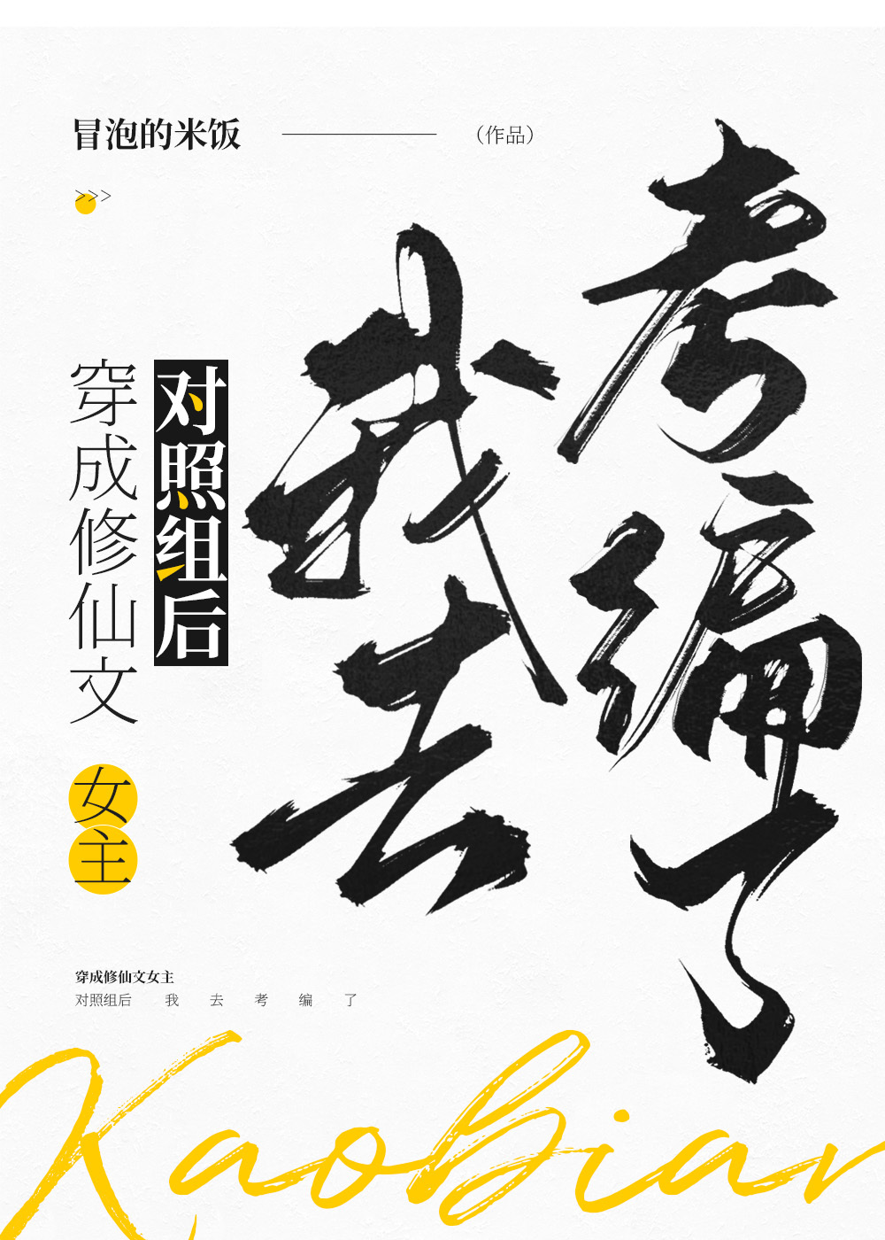 穿越成修仙文中的女配的小说